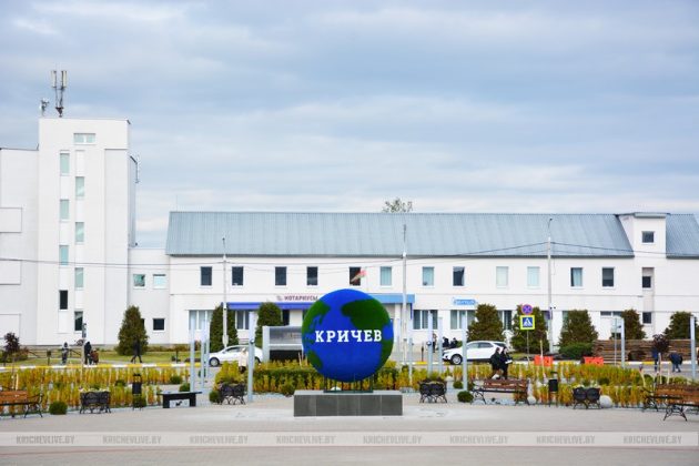 Площадь Почета открыли в Кричеве