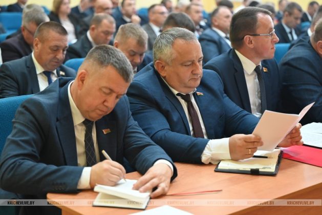 Заседание облисполкома прошло на базе Кричевского района