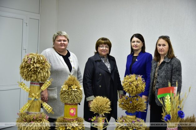Лучший дожиночный сноп выбрали в Кричеве
