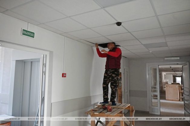 Строительство новой поликлиники в Кричеве выходит на финишную прямую