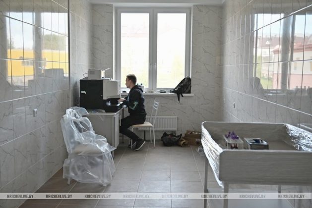 Строительство новой поликлиники в Кричеве выходит на финишную прямую