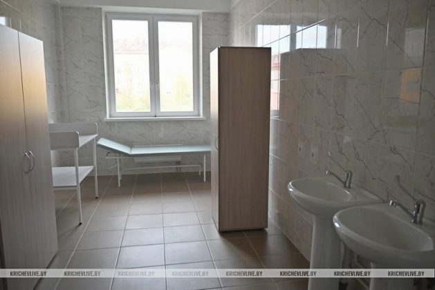 Строительство новой поликлиники в Кричеве выходит на финишную прямую