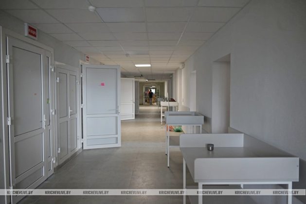 Строительство новой поликлиники в Кричеве выходит на финишную прямую