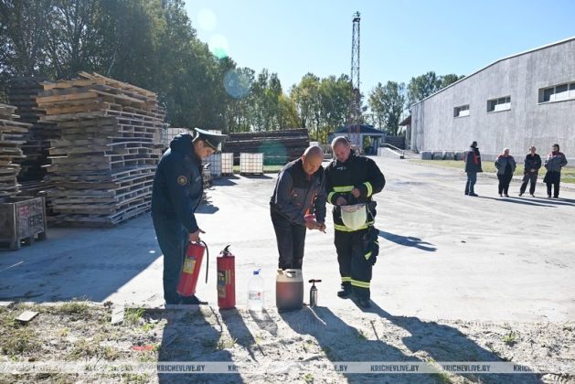 Почему в Кричеве сегодня эвакуировали сотрудников СООО "ЦСП БЗС"