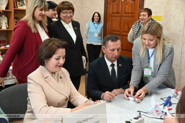 Кричевский район посетила министр труда и социальной защиты 