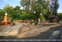 В Кричеве после модернизации открыта криница у Замковой горы В Кричеве после модернизации открыта криница у Замковой горы