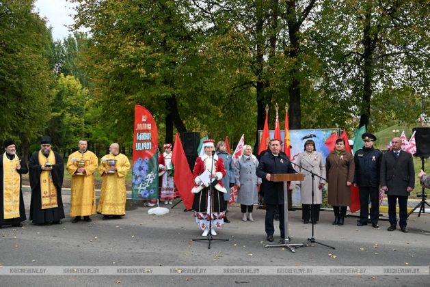 В Кричеве после капитального ремонта открыта улица Щорса