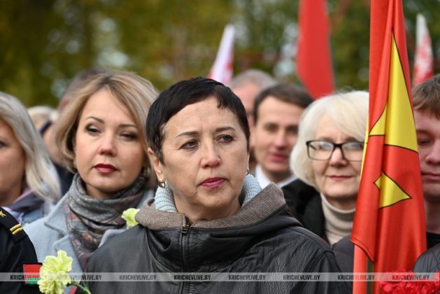 В Кричеве прошел митинг, приуроченный к 82-й годовщине освобождения города от немецко-фашистских захватчиков