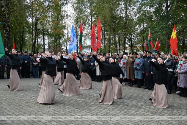 В Кричеве прошел митинг, приуроченный к 82-й годовщине освобождения города от немецко-фашистских захватчиков