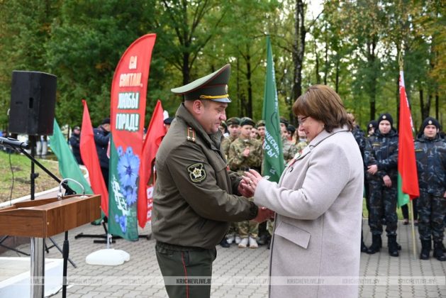 В Кричеве прошел митинг, приуроченный к 82-й годовщине освобождения города от немецко-фашистских захватчиков