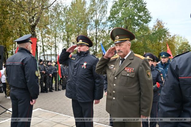 В Кричеве прошел митинг, приуроченный к 82-й годовщине освобождения города от немецко-фашистских захватчиков