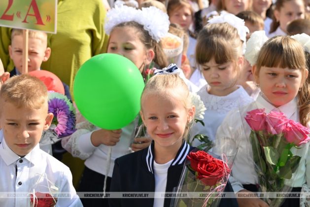 Что первоклассники СШ №3 пообещали председателю райисполкома