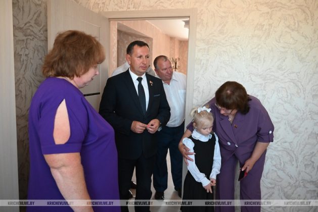 Дом семейного типа открыли в Кричевском районе