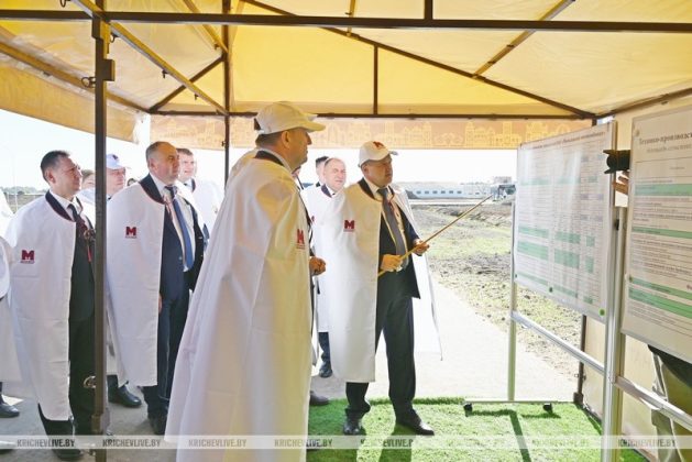 Глава Администрации Президента Республики Беларусь с рабочим визитом посещает Кричевский район