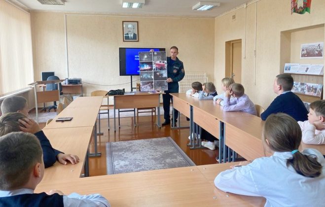РОЧС и школьники: вместе к безопасности на Кричевщине