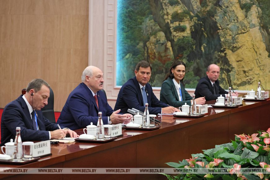Завершился многодневный визит Лукашенко в Китай
