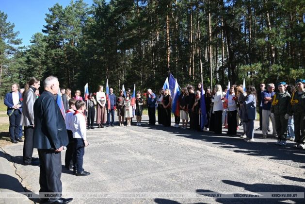Артисты российской академии музыки им. Гнесиных провели в Кричеве вахту памяти