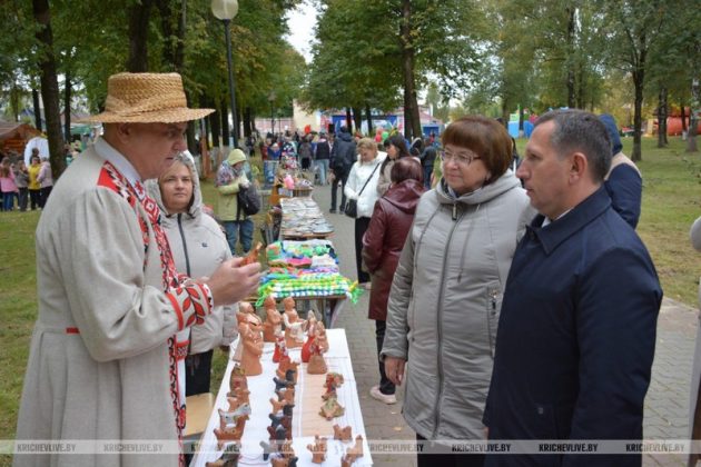 Узнали, как проходит праздник города в Кричеве