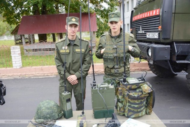 На праздник города в Кричев приехали военные из Могилева