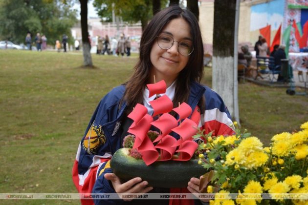 Креативные композиции, что радуют кричевлян на праздниках