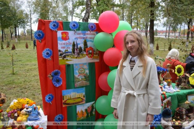 Креативные композиции, что радуют кричевлян на праздниках