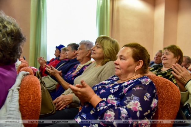 В Кричеве прошел конкурс талантов среди ветеранов