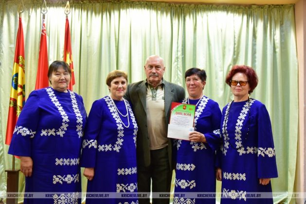 В Кричеве прошел конкурс талантов среди ветеранов