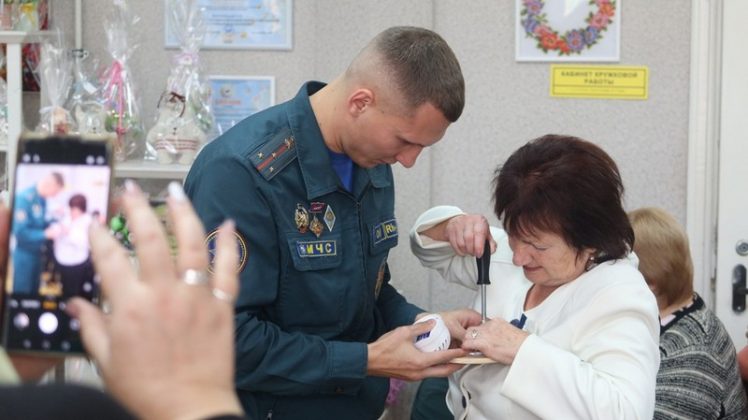Спасатели Кричевщины провели уроки безопасности для граждан пожилого возраста