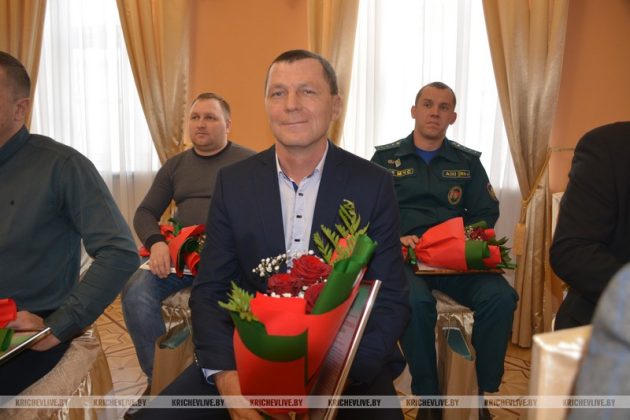 В Кричеве в День отца прошел торжественный прием