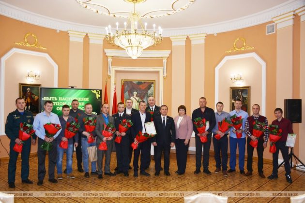 В Кричеве в День отца прошел торжественный прием