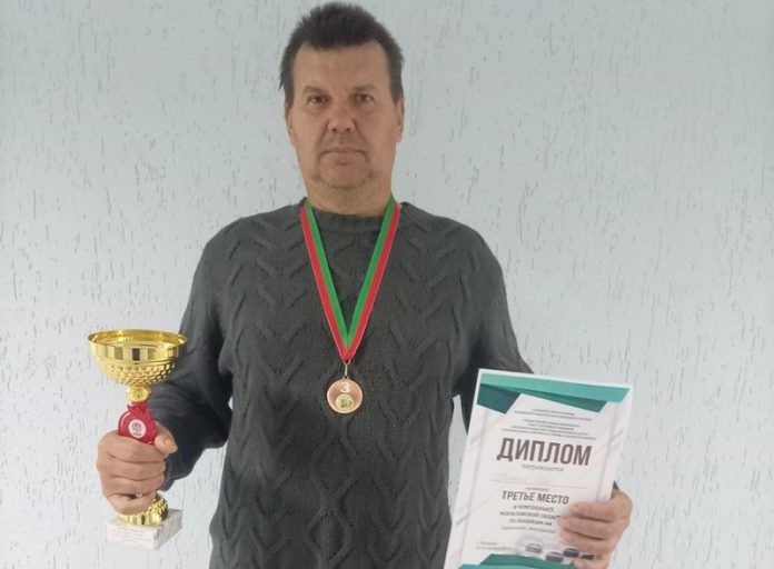 Кричевлянин Олег Пашкеев стал бронзовым призером на первенстве области по шашкам