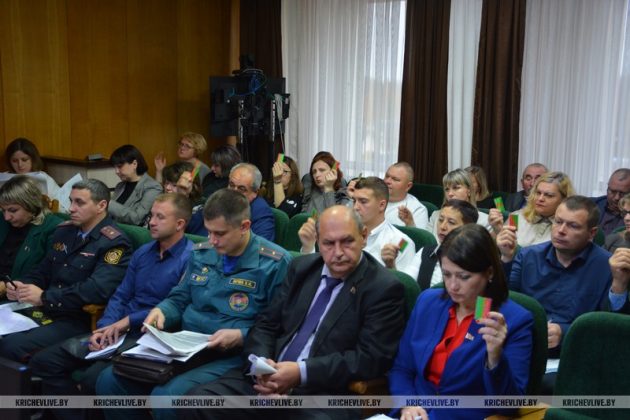 Узнали, о чем шла речь на очередной сессии районного Совета депутатов в Кричеве