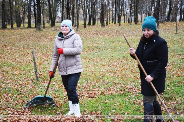 Республиканский субботник: как жители Кричева делают свой город краше
