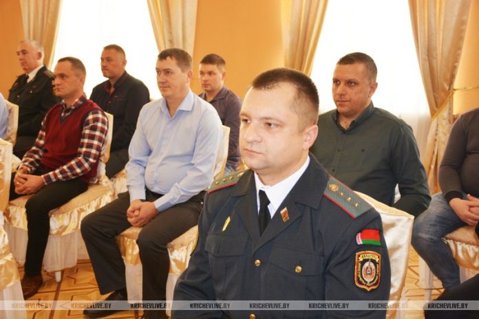 В Кричеве в День отца прошел торжественный прием
