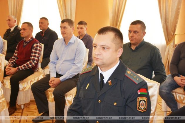 В Кричеве в День отца прошел торжественный прием