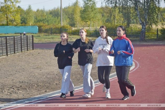 Спортивная программа проходит на стадионе «Сож-2002» в Кричеве