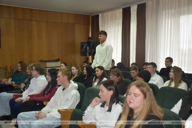 В Кричеве прошла встреча с молодежью