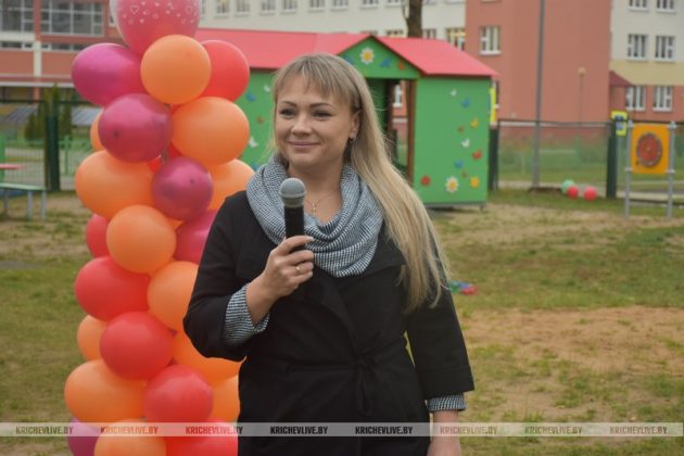 В Кричеве открыли инклюзивную игровую площадку для всех детей