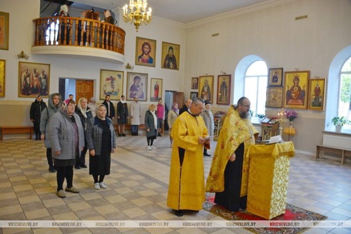 В Кричеве состоялся благодарственный молебен об успешном окончании сбора урожая