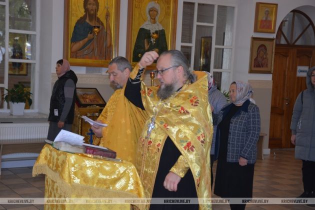 В Кричеве состоялся благодарственный молебен об успешном окончании сбора урожая