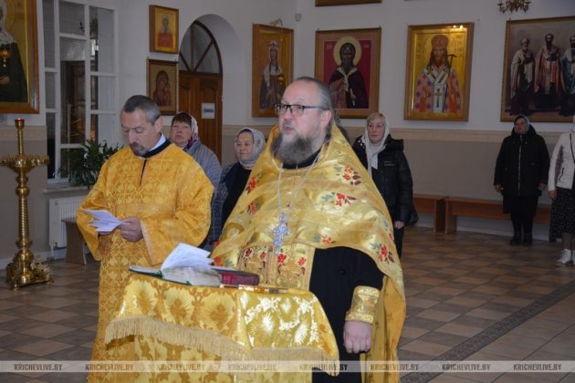 В Кричеве состоялся благодарственный молебен об успешном окончании сбора урожая