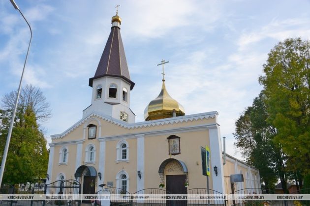 В Кричеве состоялся благодарственный молебен об успешном окончании сбора урожая