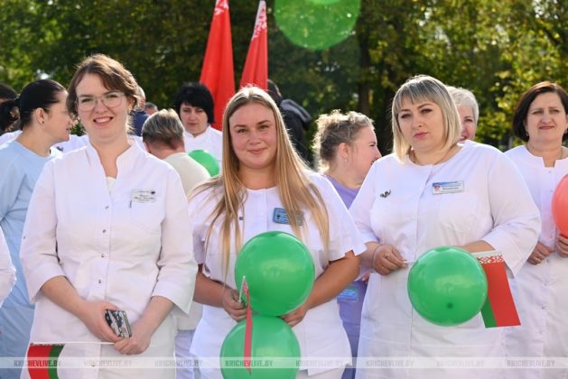 В Кричеве открыли новую поликлинику