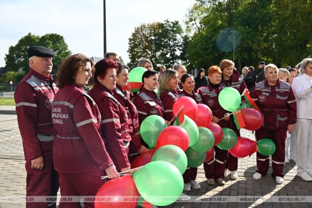 В Кричеве открыли новую поликлинику