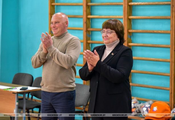 В Кричеве прошел спортивный праздник «Здоровые родители — здоровая семья».