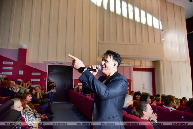 Итальянец Риккардо Форези дал свой концерт в Кричеве (фоторепортаж)