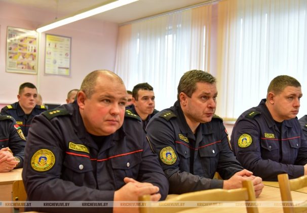 Сотрудники Кричевского отдела охраны отработали навыки управления оперативным транспортом