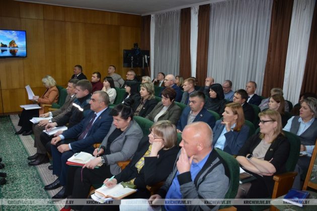 Узнали, какие вопросы обсуждались&nbsp; на аппаратном совещании Кричевского райисполкома