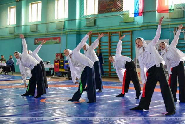 В Кричеве более 300 спортсменов из Беларуси и России борются за медали