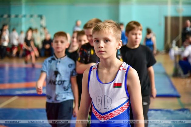 В Кричеве более 300 спортсменов из Беларуси и России борются за медали
